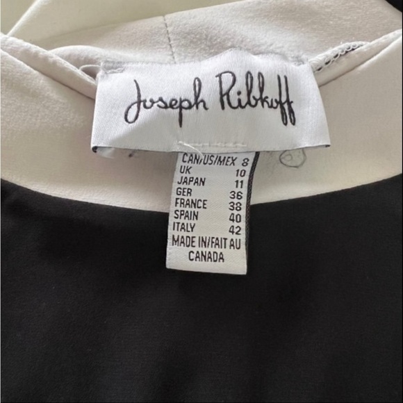 Joseph Ribkoff Asymmetric Cardigan with matching Sleeveless top - Picture 8 of 8